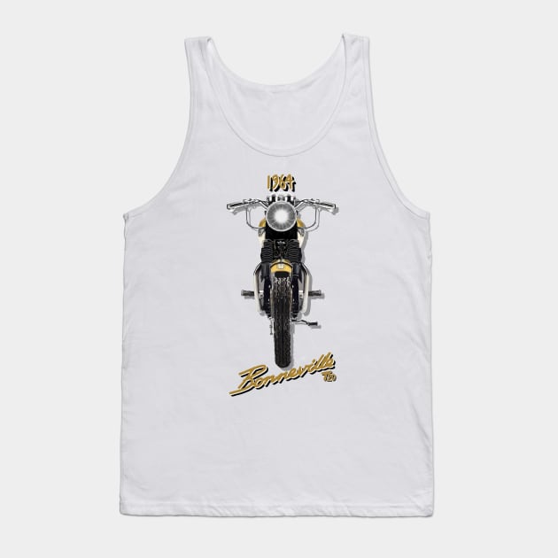 1964 Triumph Bonneville T20 by MotorManiac Tank Top by MotorManiac